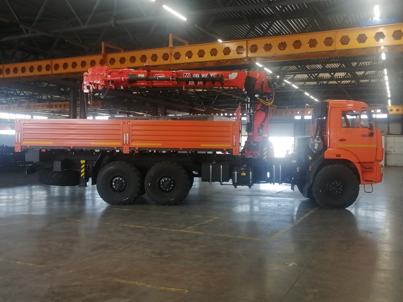 Автомобиль бортовой 438240-02 на шасси КАМАЗ 43118-73094-50 с КМУ KANGLIM KS2056H